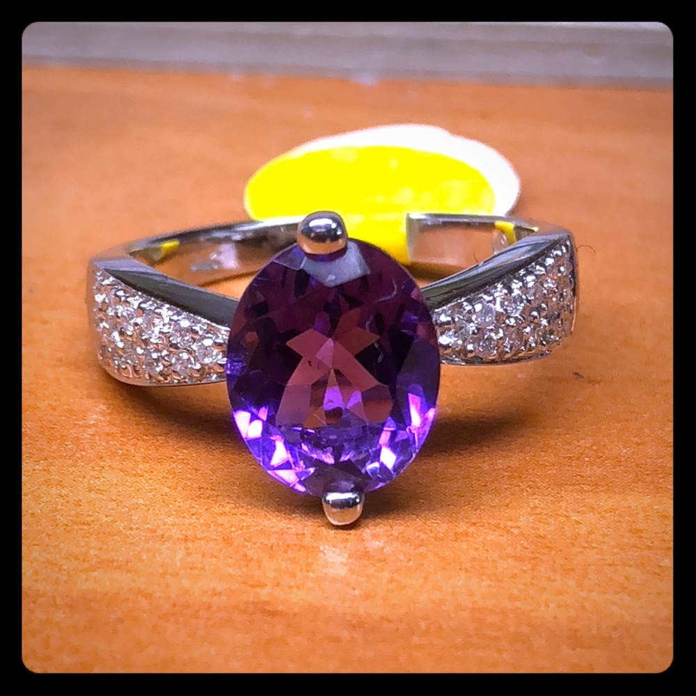 14kt diamond fashion ring